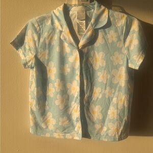 Floral Button-Up Shirt
